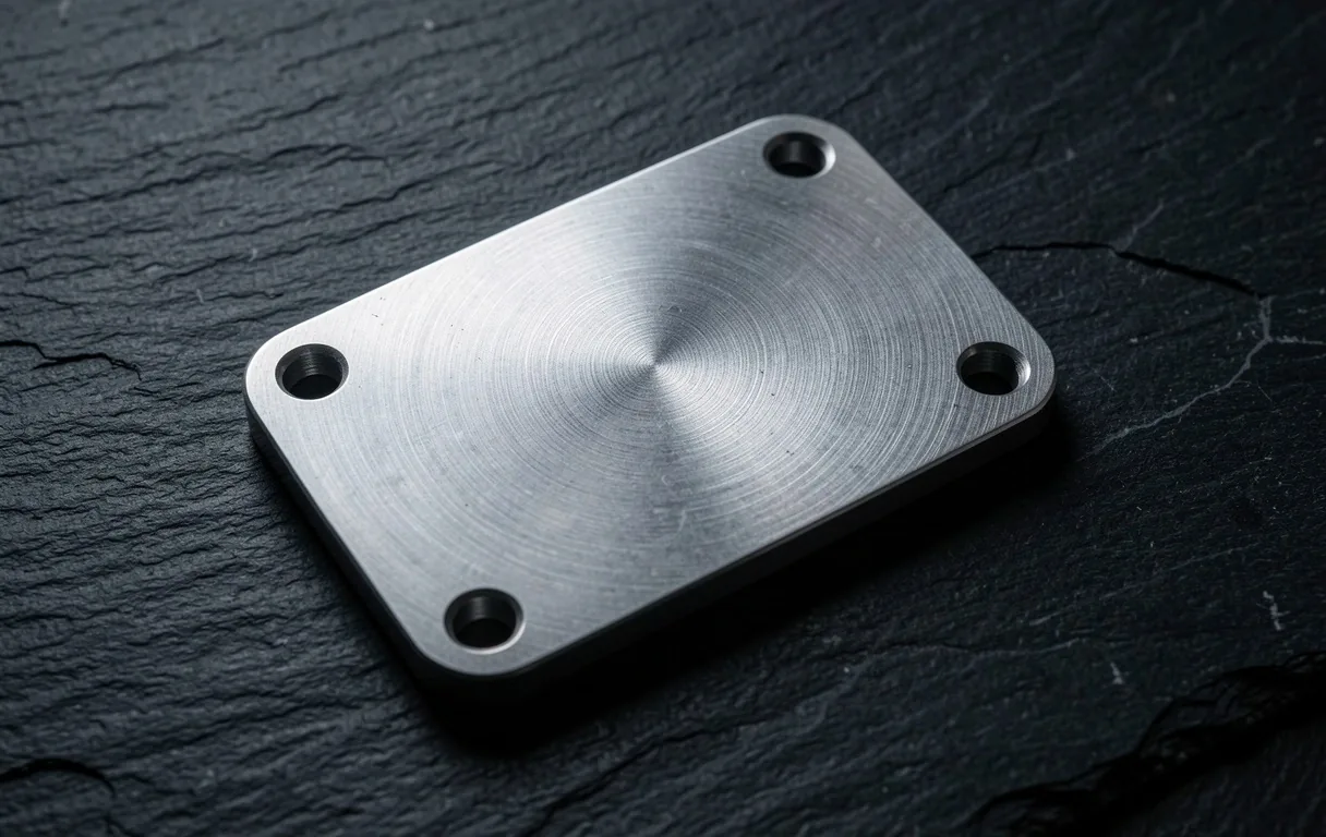 Placa de respaldo de frase semilla sobre concreto oscuro