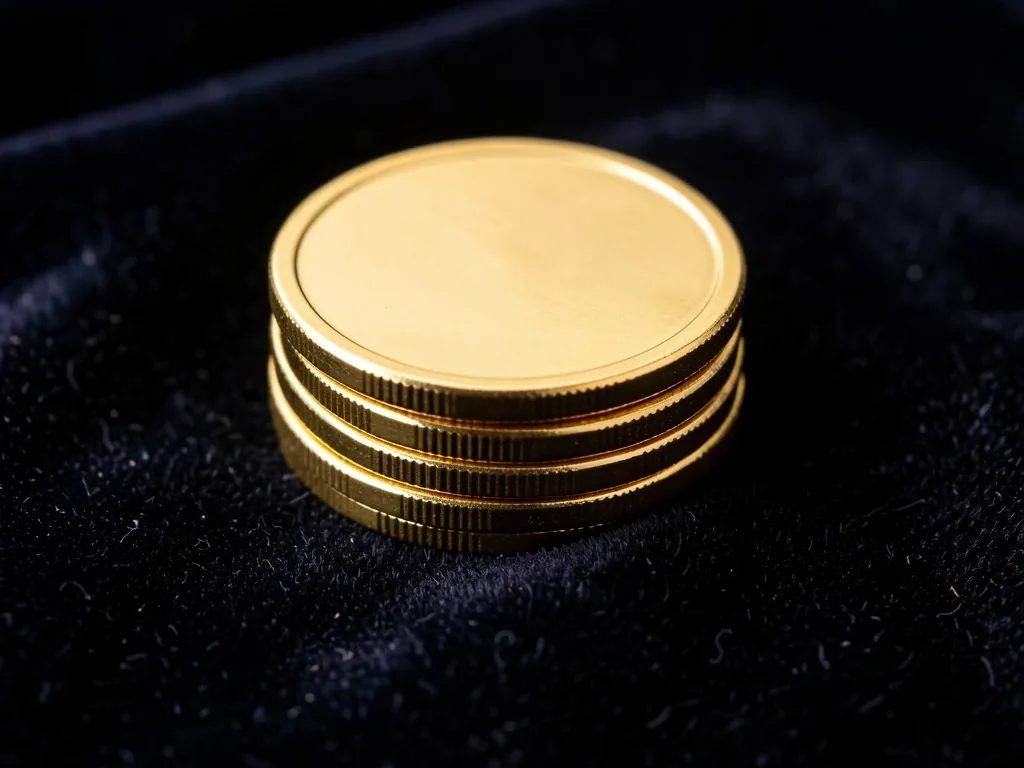 Monedas de oro físico como reserva de valor